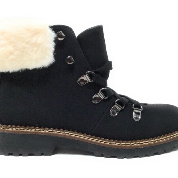 Dirty Laundry shearling black boots. - Picture 3 of 11